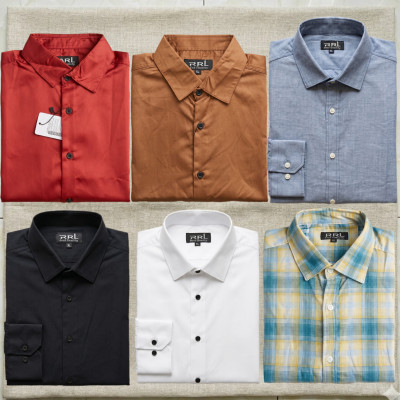 Men's premium cotton shirt combo (৬ পিস কম্বো)