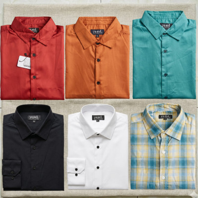 Men's premium cotton shirt combo (৬ পিস কম্বো)