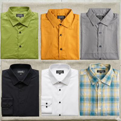 Men's premium cotton shirt combo (৬ পিস কম্বো)