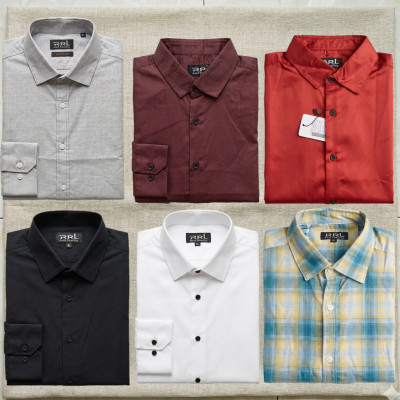 Men's premium cotton shirt combo (৬ পিস কম্বো)