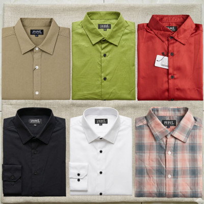 Men's premium cotton shirt combo (৬ পিস কম্বো)