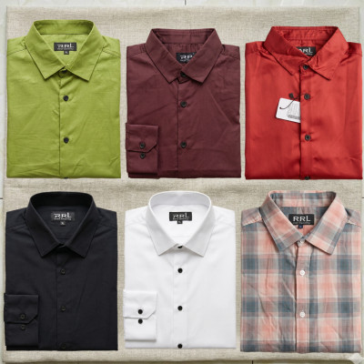 Men's premium cotton shirt combo (৬ পিস কম্বো)