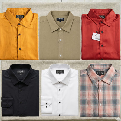 Men's premium cotton shirt combo (৬ পিস কম্বো)