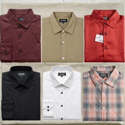 Men's premium cotton shirt combo (৬ পিস কম্বো)